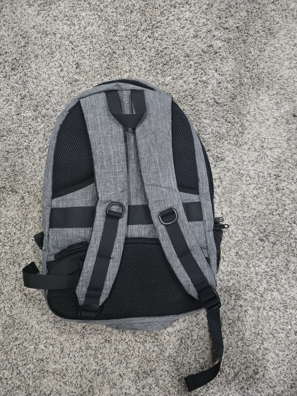 & Other Stories Gray Everyday Backpack with Front Pocket